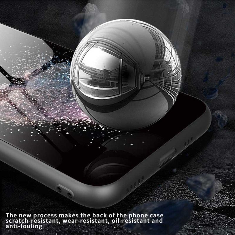 Hülle Für iPhone 17 Pro Max Herzförmiges Displayschutzglas