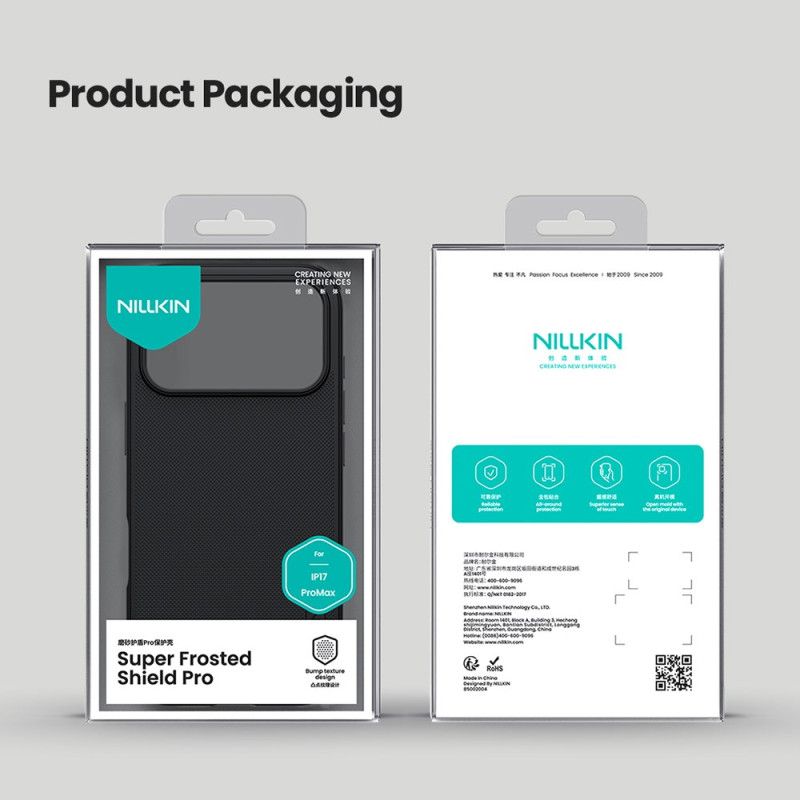 Hülle Für iPhone 17 Pro Max Nillkin Frosted Shield Pro