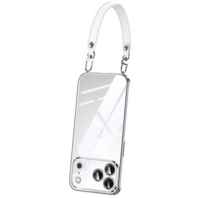 Hülle Für iPhone 17 Pro Max Transparent Mit Trageschlaufe