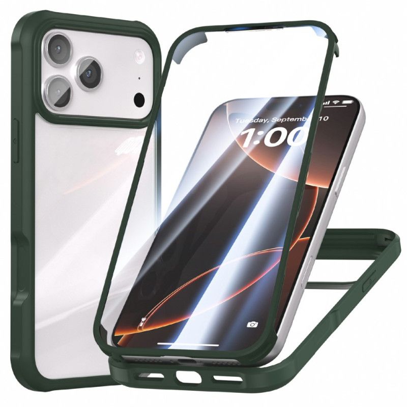 Hülle iPhone 17 Pro Max Handyhülle Doppelseitige Transparente Hülle