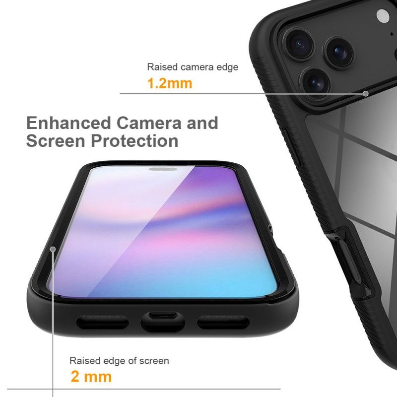 Hülle iPhone 17 Pro Max Handyhülle Hybrid Bumper