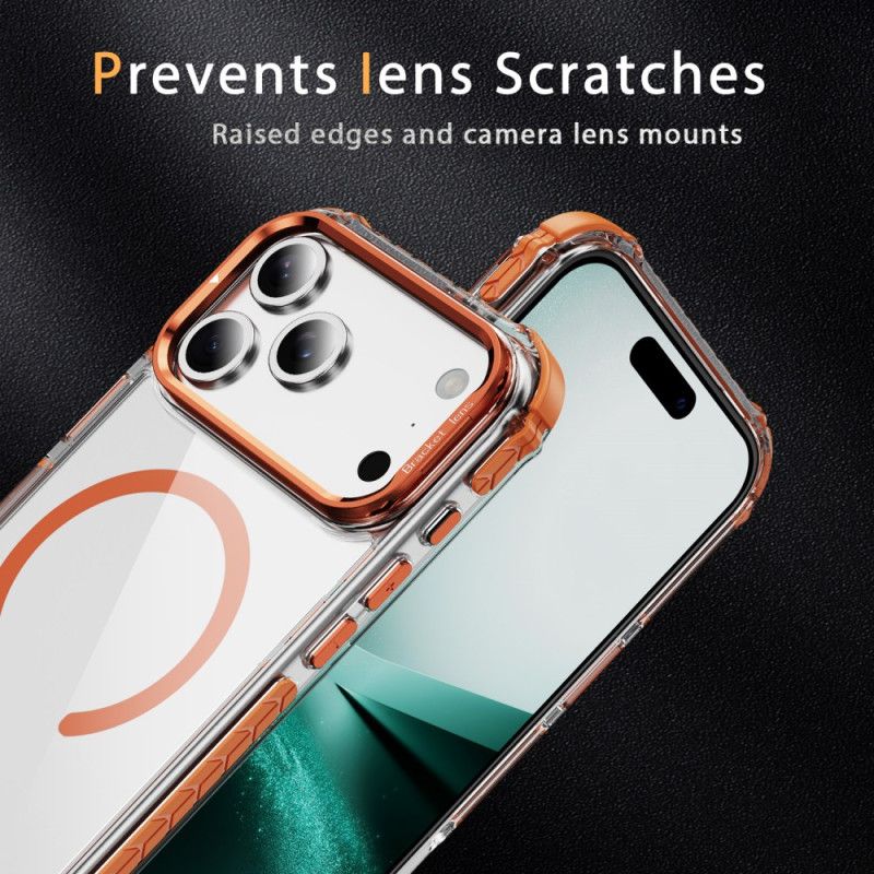 Hülle iPhone 17 Pro Max Handyhülle Magsafe-kompatible Farbige Halterung