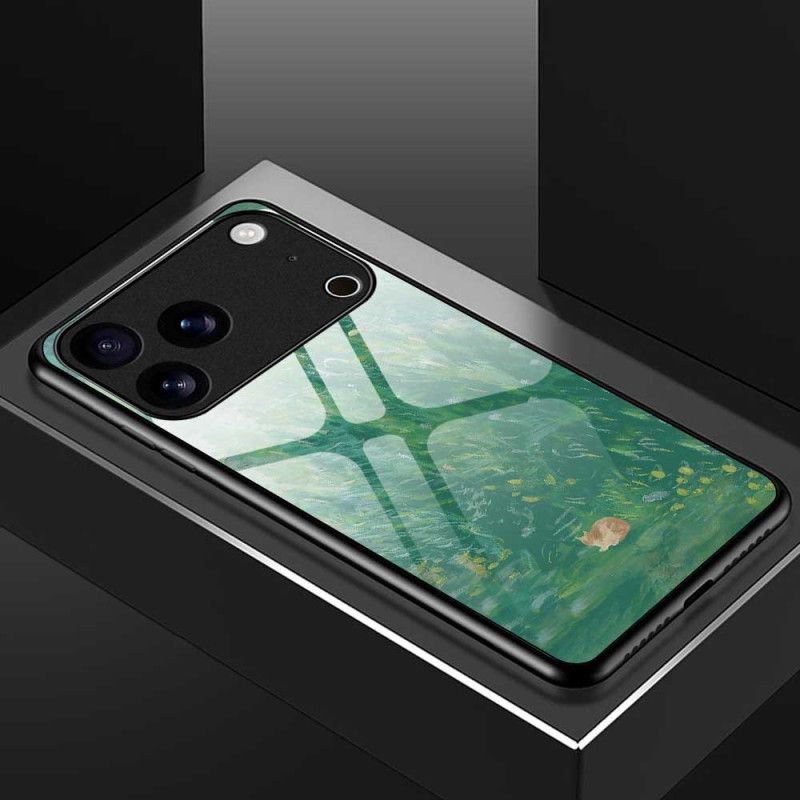 Hülle iPhone 17 Pro Max Handyhülle Sicherheitsglas Mit Katzenmotiv