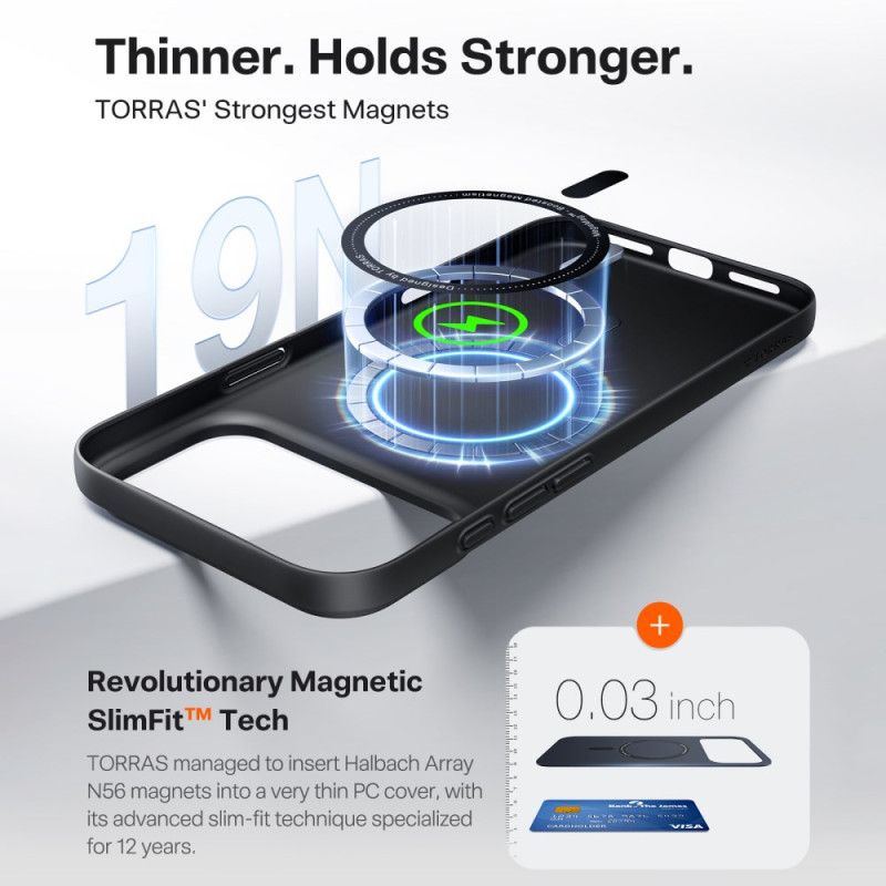 Hülle iPhone 17 Pro Max Magsafe Premium-kompatibel