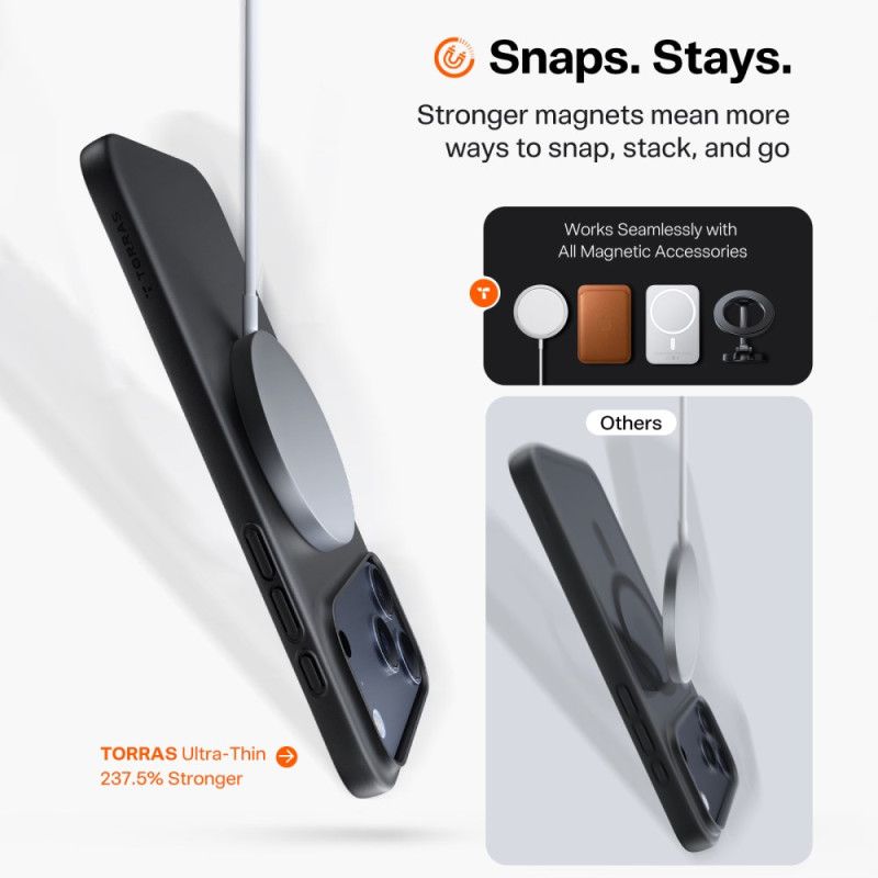 Hülle iPhone 17 Pro Max Magsafe Premium-kompatibel