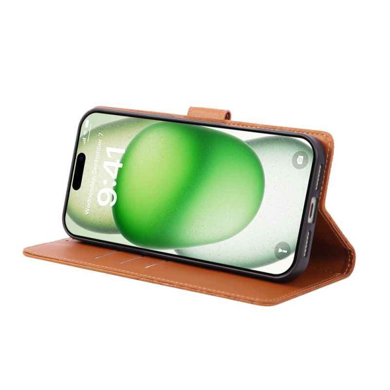 Lederhüllen iPhone 17 Pro Max Blumenmuster