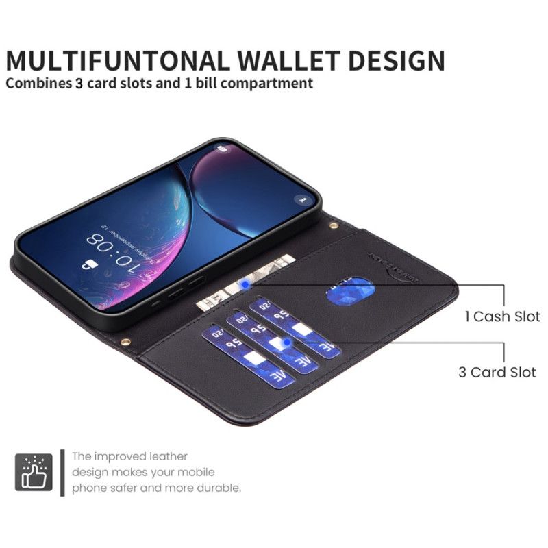 Lederhüllen iPhone 17 Pro Max Gesteppt Binfen Color