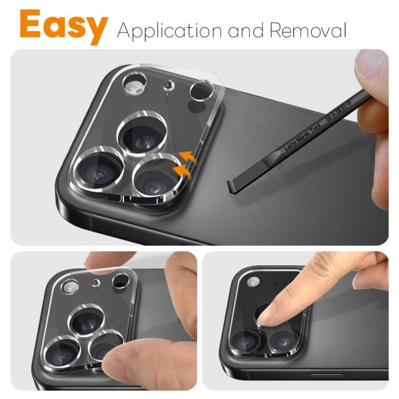 Linsenschutz Aus Gehärtetem Glas Für iPhone 17 Pro Max (transparent)