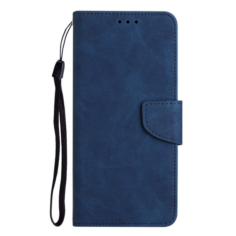 Flip Case Für Samsung Galaxy A13 Mit Kordel Riemchen Im Vintage-stil