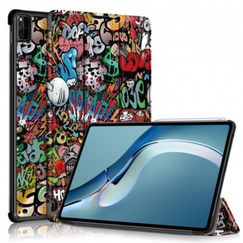 Smart Case Huawei Matepad Pro 12.6 (2021) Verbesserte Graffiti