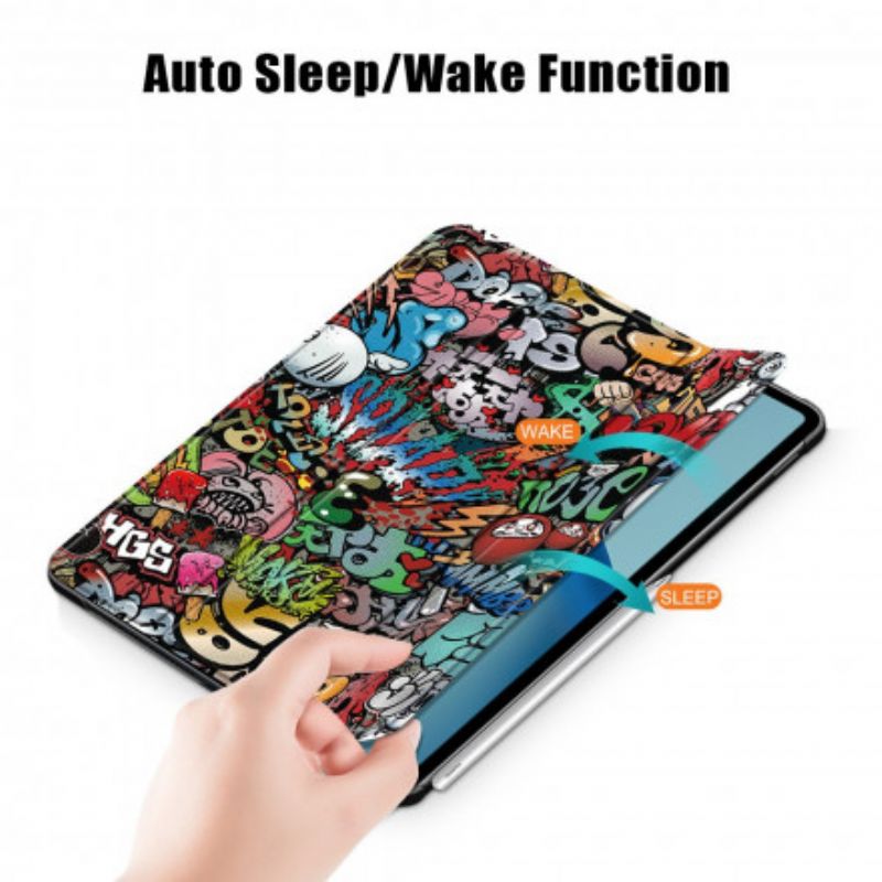 Smart Case Huawei Matepad Pro 12.6 (2021) Verbesserte Graffiti