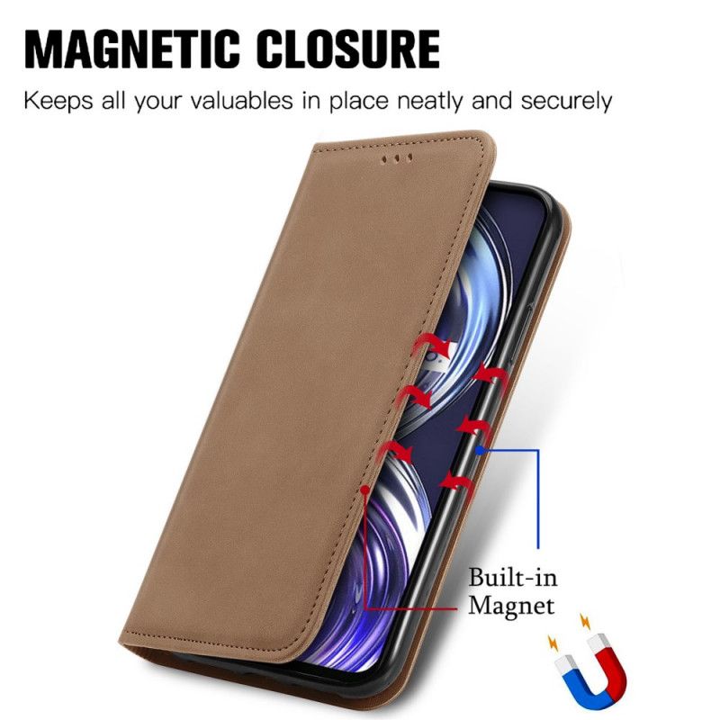 Flip Case Für Realme 8i Skin-touch-design