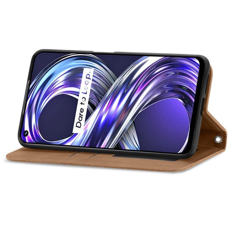 Flip Case Für Realme 8i Skin-touch-design