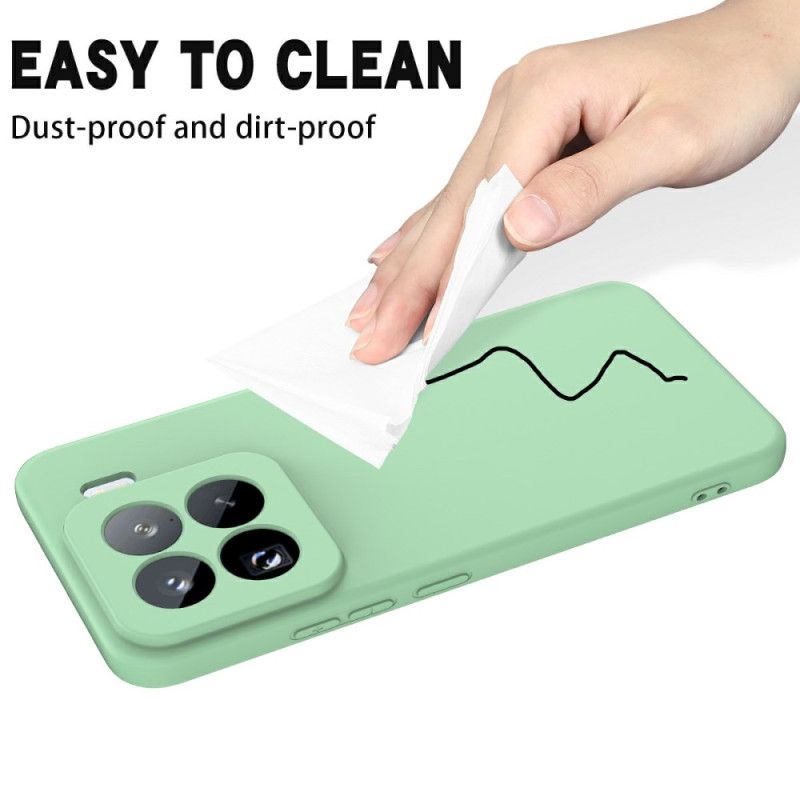 Hülle Für Xiaomi 15 Pro Flüssigsilikon-lanyard