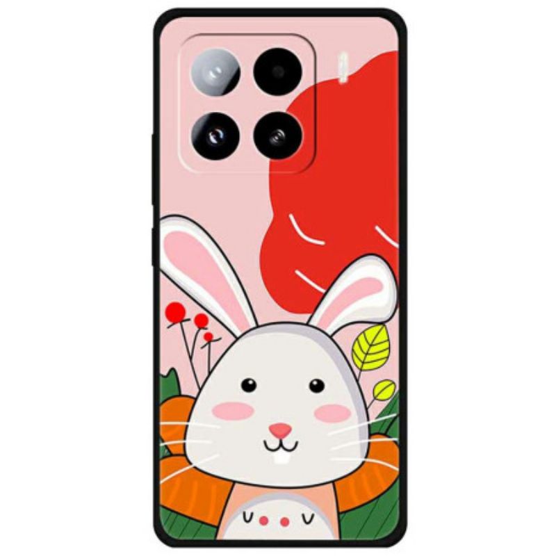 Hülle Xiaomi 15 Pro Handyhülle Kleines Weißes Kaninchen