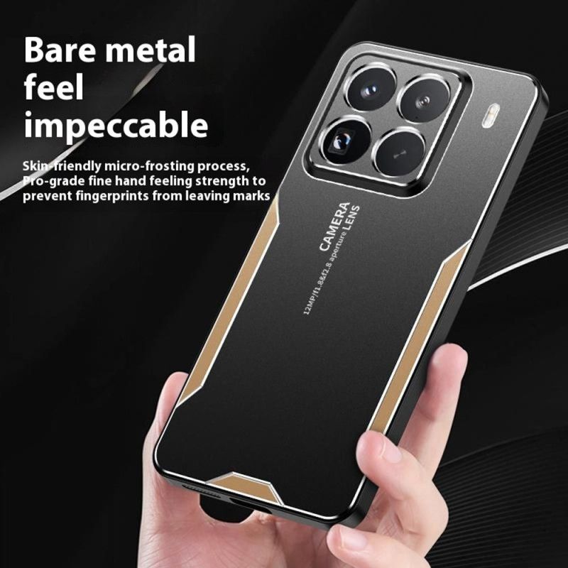 Hülle Xiaomi 15 Pro Handyhülle Metalloptik