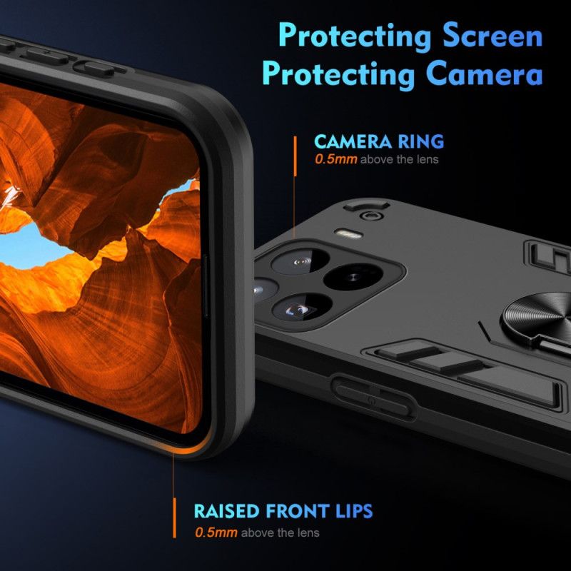 Hülle Xiaomi 15 Pro Stoßfester Ringhalter