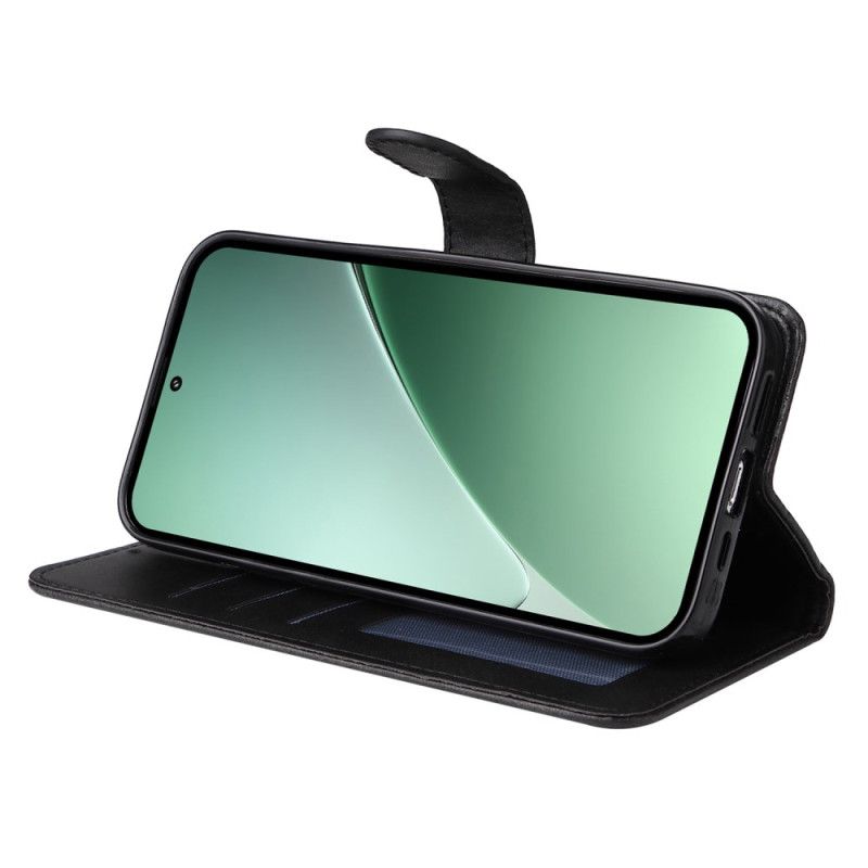 Lederhüllen Für Xiaomi 15 Pro Glattlederoptik Mit Riemen