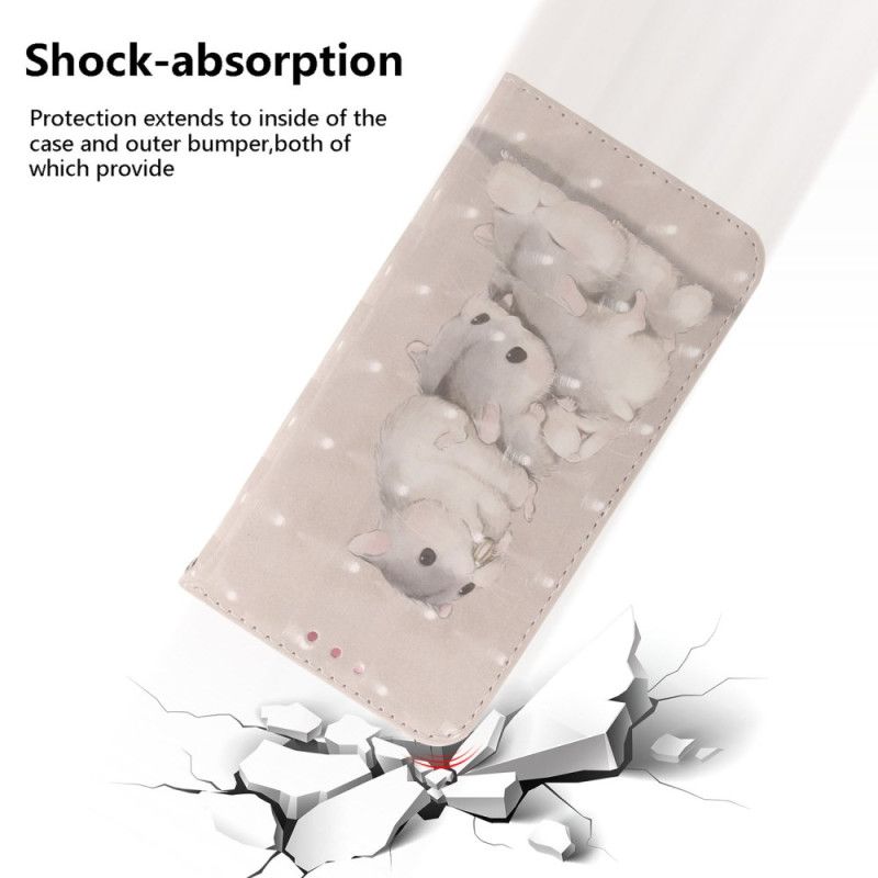 Lederhüllen Xiaomi 15 Pro Handyhülle Hamsterarmband