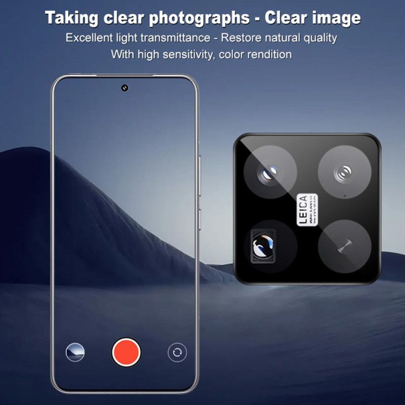 Linsenschutzfolie Aus Gehärtetem Glas Für Xiaomi 15 Pro Mit Selbstanpassendem Rahmen