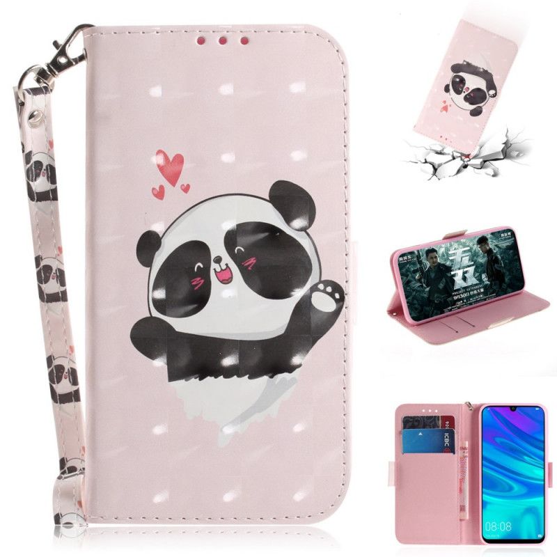 Lederhüllen Für Huawei P Smart 2019 Panda Liebe Mit Tanga