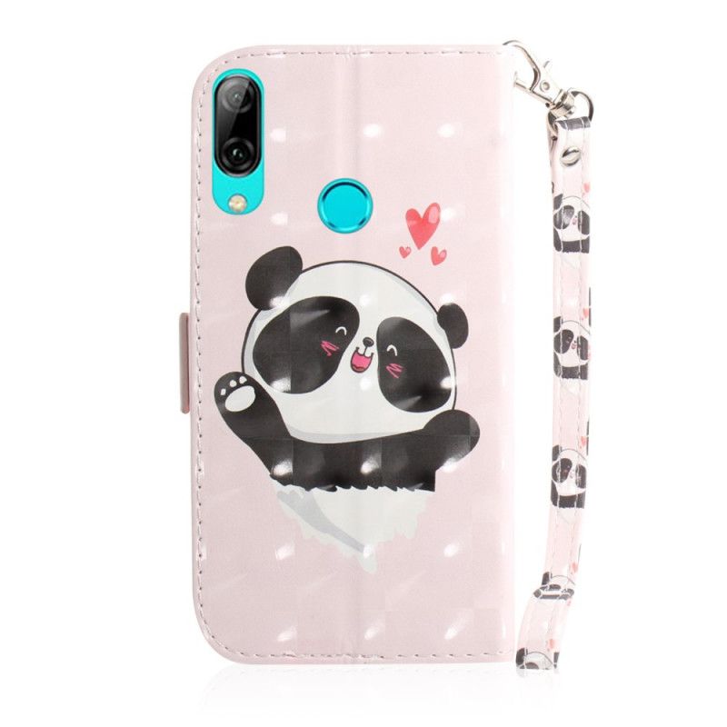 Lederhüllen Für Huawei P Smart 2019 Panda Liebe Mit Tanga