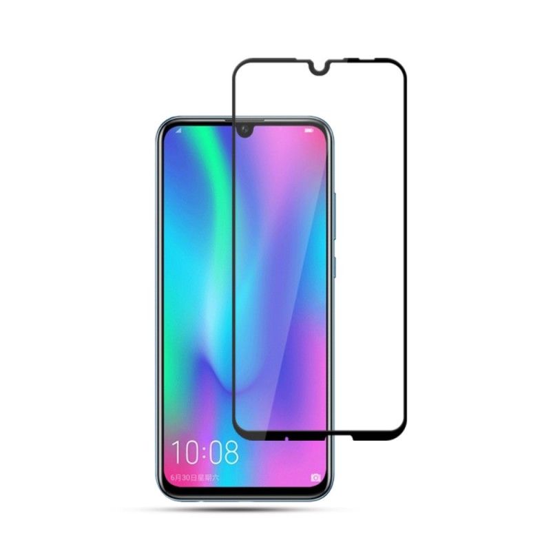 Schutz Aus Gehärtetem Glas Für Huawei P Smart 2019 Schwarz Mocolo