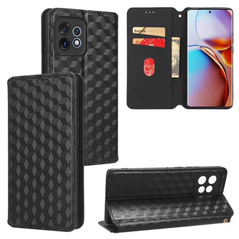 Schutzhülle Für Motorola Edge 40 Pro Flip Case 3d-muster