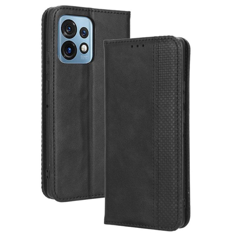 Schutzhülle Für Motorola Edge 40 Pro Flip Case Stilisiert