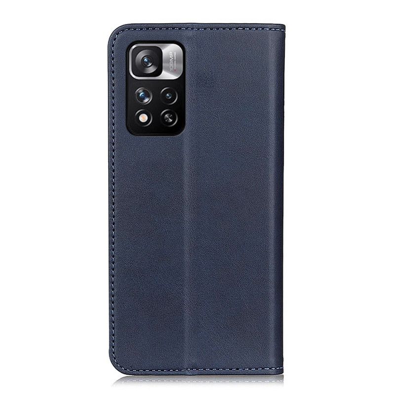 Flip Case Für Xiaomi Redmi Note 11 Pro / Note 11 Pro Plus Spaltleder