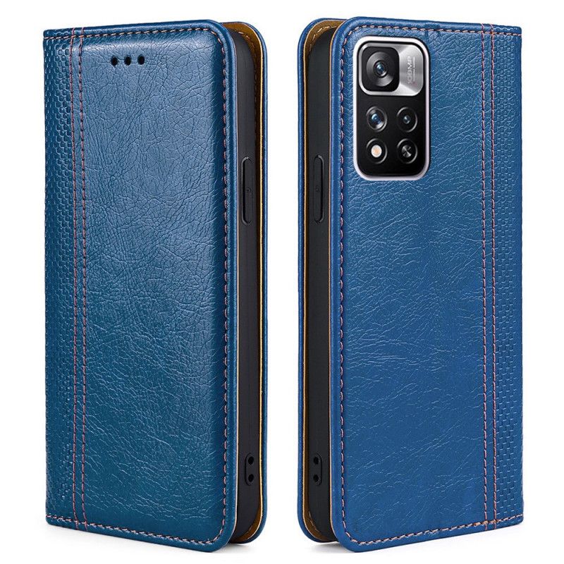 Flip Case Für Xiaomi Redmi Note 11 Pro / Note 11 Pro Plus Vintage-leder-stil