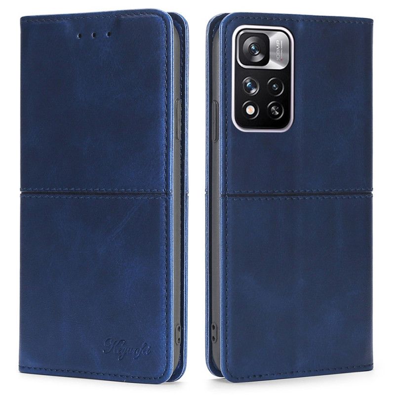 Flip Case Xiaomi Redmi Note 11 Pro / Note 11 Pro Plus Handyhülle Stil Leder Couture