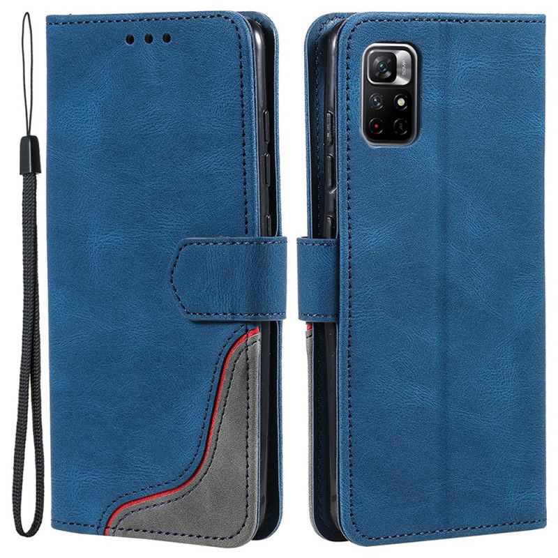 Lederhüllen Für Xiaomi Redmi Note 11 Pro / Note 11 Pro Plus Spaltleder Skin-touch