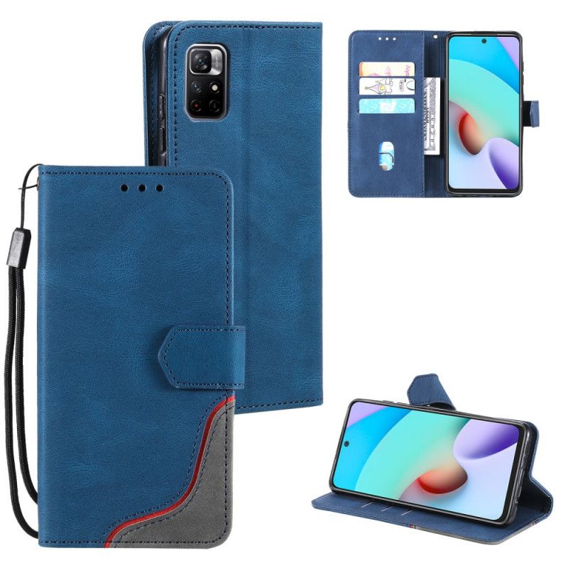 Lederhüllen Für Xiaomi Redmi Note 11 Pro / Note 11 Pro Plus Spaltleder Skin-touch