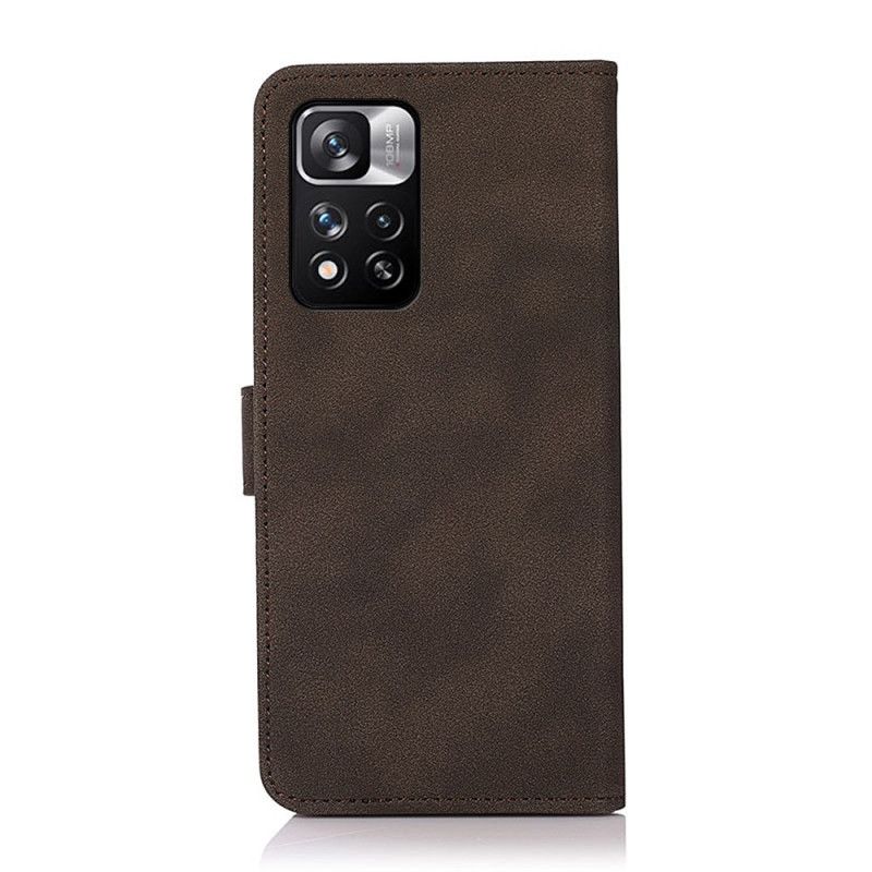 Lederhüllen Xiaomi Redmi Note 11 Pro / Note 11 Pro Plus Ledereffekt Fashion Khazneh