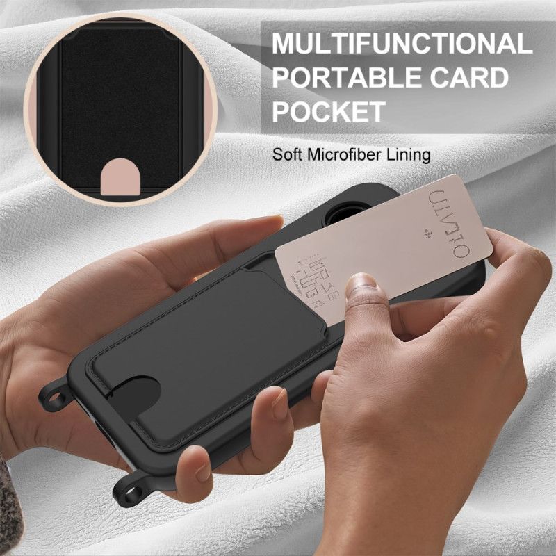 Hülle Für Google Pixel 10a Flüssigsilikon-kartenhalter