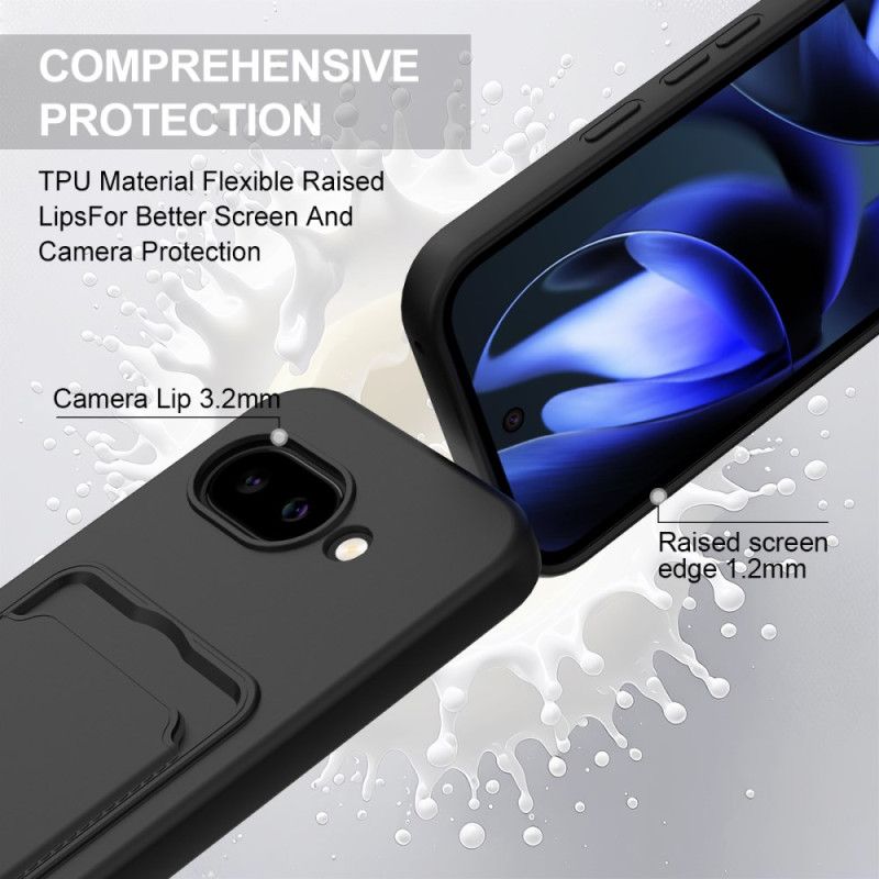 Hülle Für Google Pixel 10a Flüssigsilikon-kartenhalter