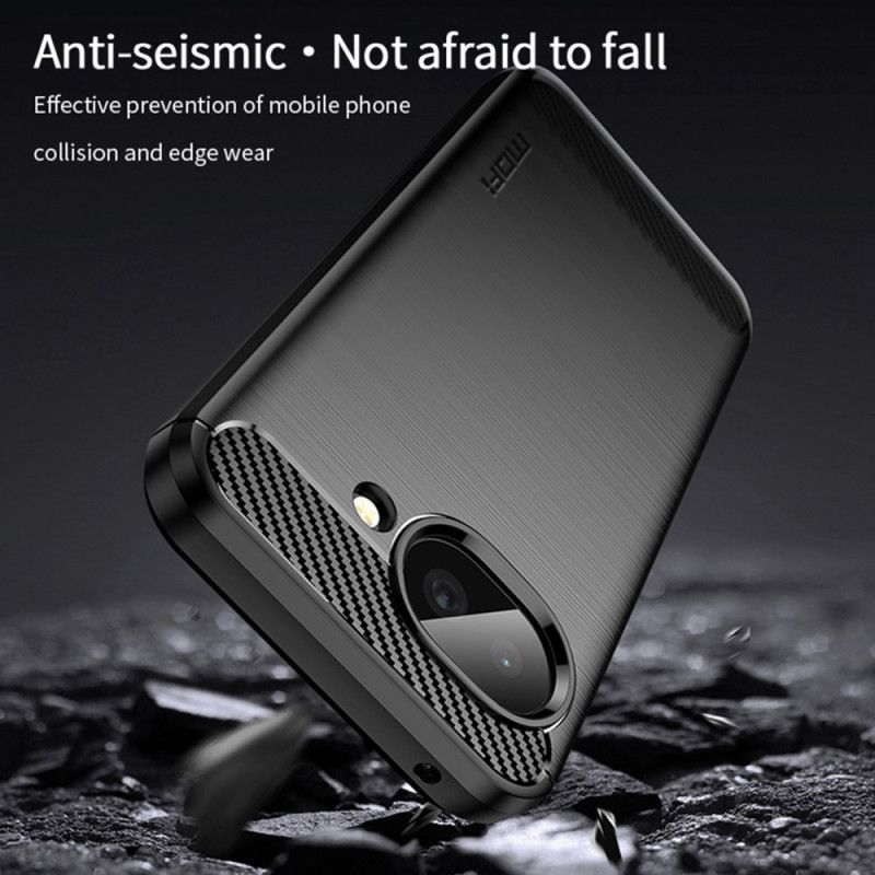 Hülle Google Pixel 10a Handyhülle Gebürstete Kohlefaser