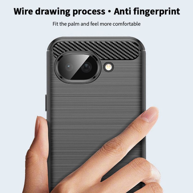 Hülle Google Pixel 10a Handyhülle Gebürstete Kohlefaser