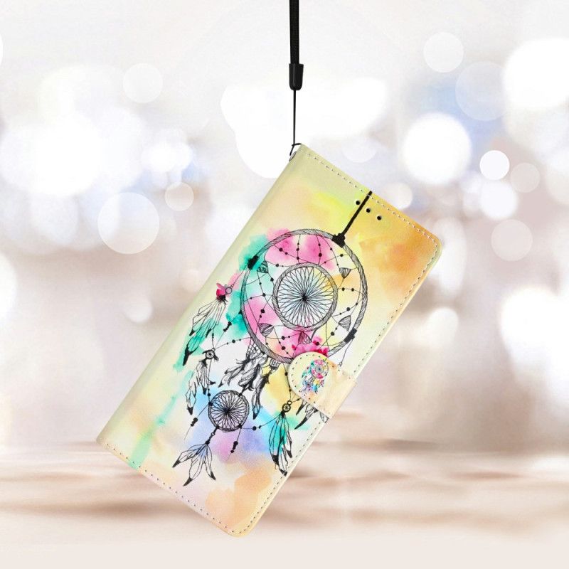Lederhüllen Für Google Pixel 10a Aquarell-traumfänger