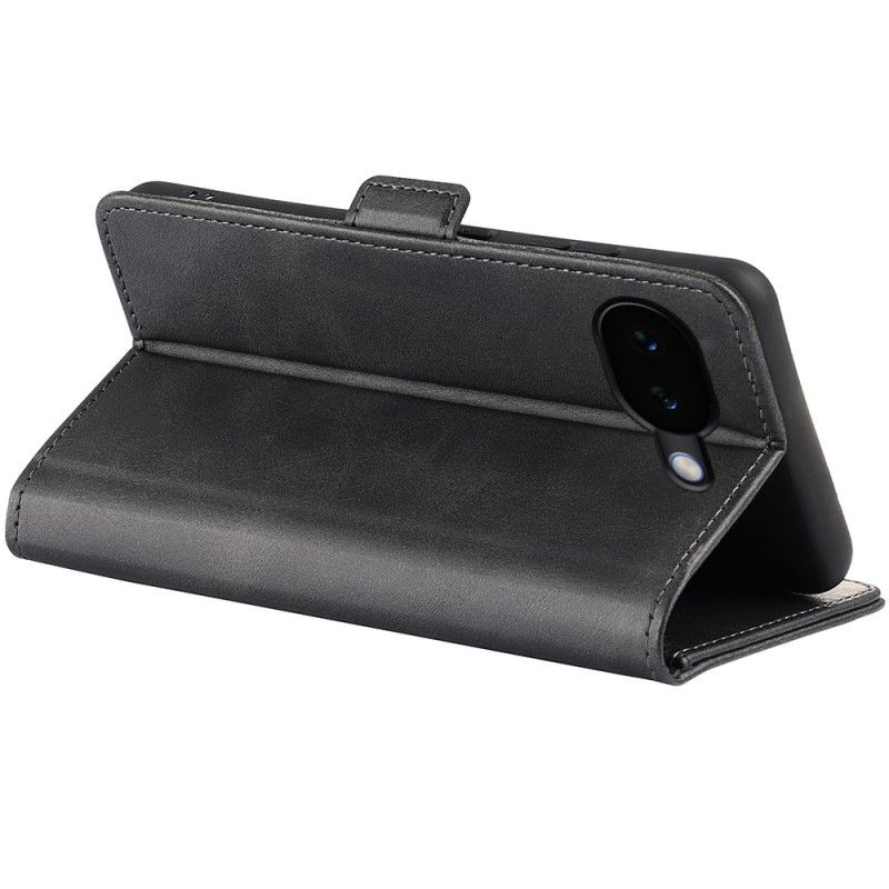 Lederhüllen Für Google Pixel 10a Klassischer Doppelverschluss