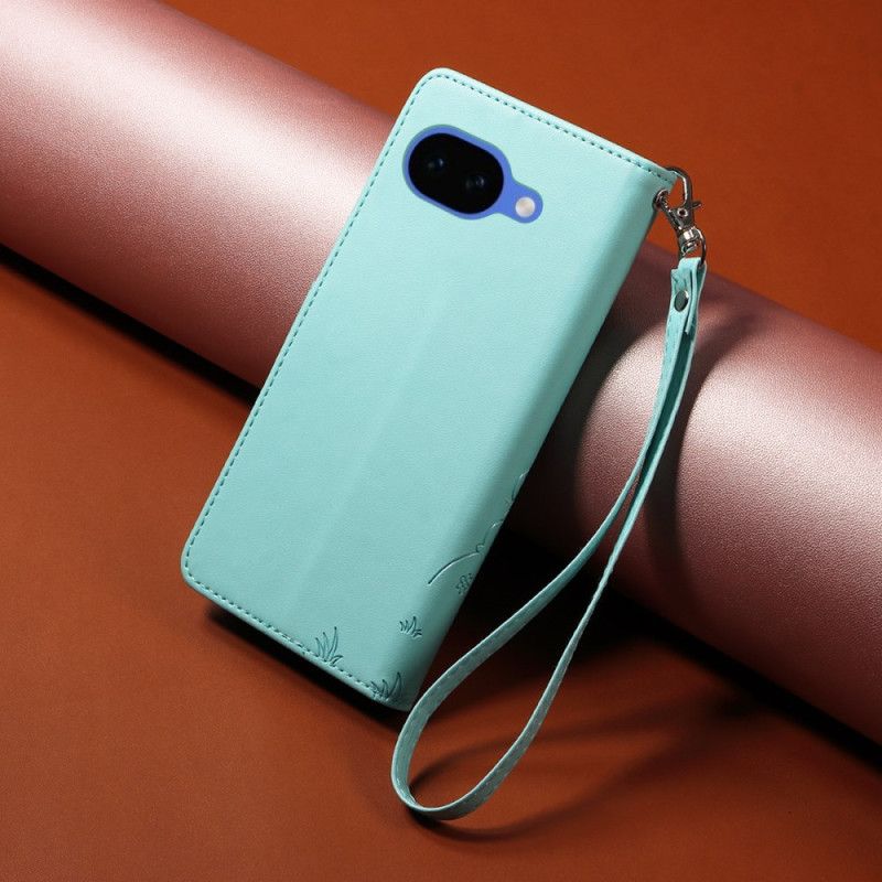 Lederhüllen Für Google Pixel 10a Rfid-schutz Und Hundemotiv