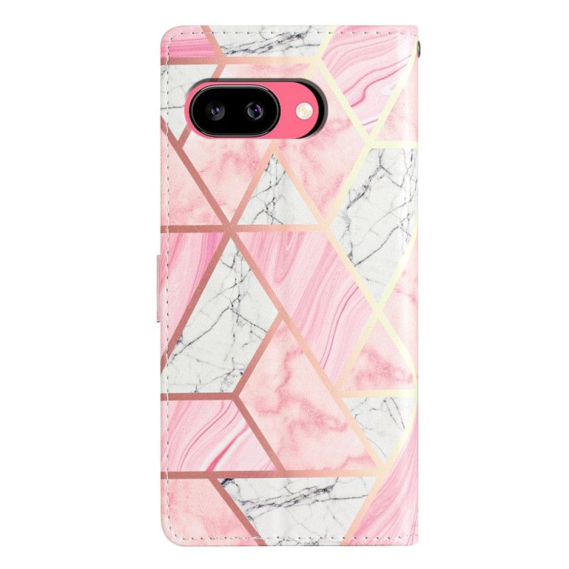 Lederhüllen Für Google Pixel 10a Rosa Marmor