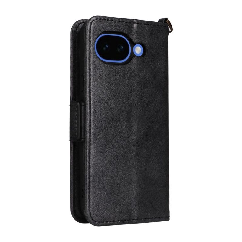 Lederhüllen Für Google Pixel 10a Vintage-geldbörse Mit Schulterriemen