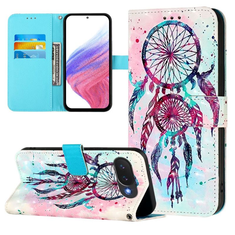 Lederhüllen Google Pixel 10a Bunter Traumfänger