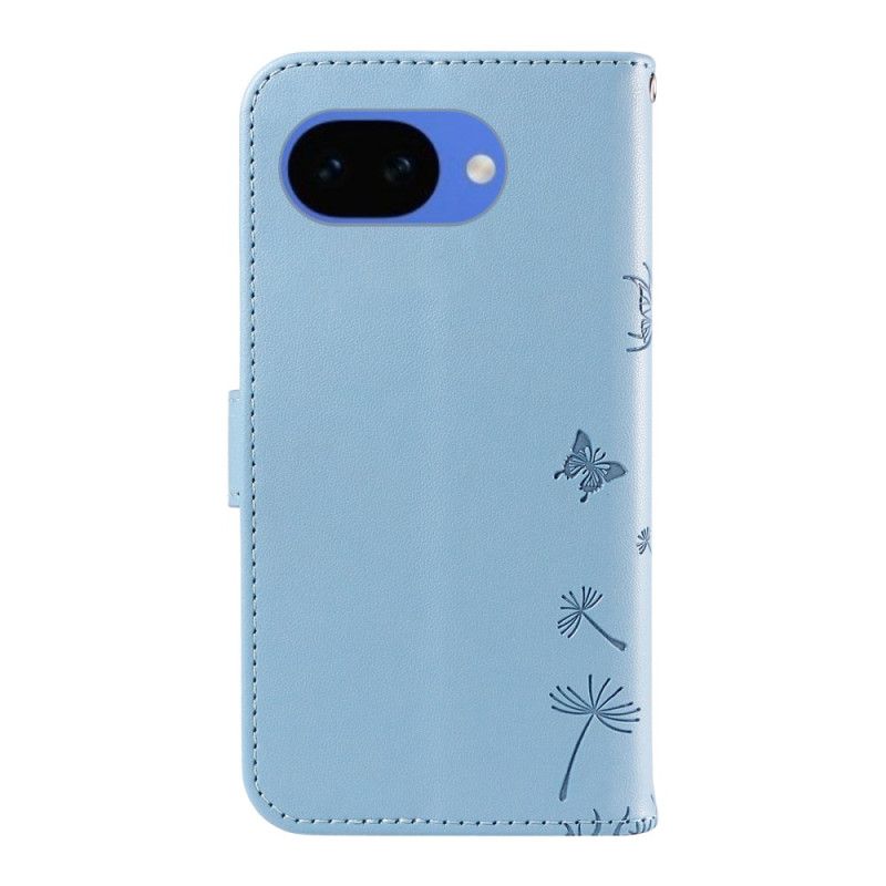 Lederhüllen Google Pixel 10a Handyhülle Löwenzahnmuster