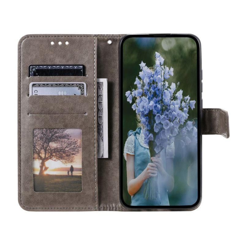 Lederhüllen Google Pixel 10a Handyhülle Sonnenmandala