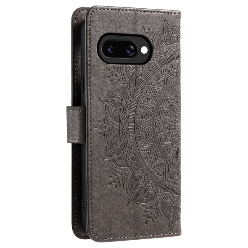Lederhüllen Google Pixel 10a Handyhülle Sonnenmandala