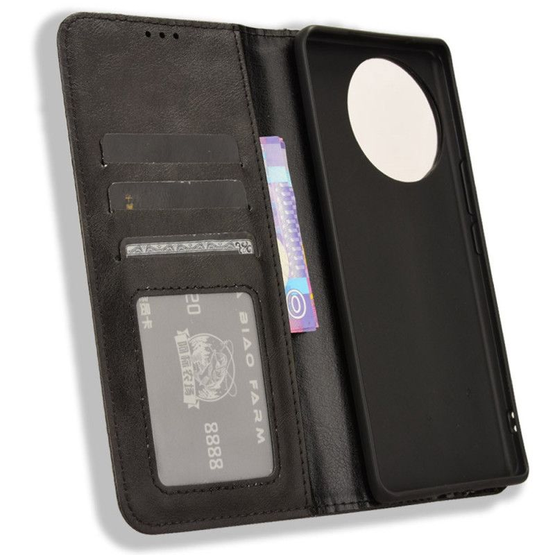 Flip Case Vivo V40 Lite 5g Vintage-rand