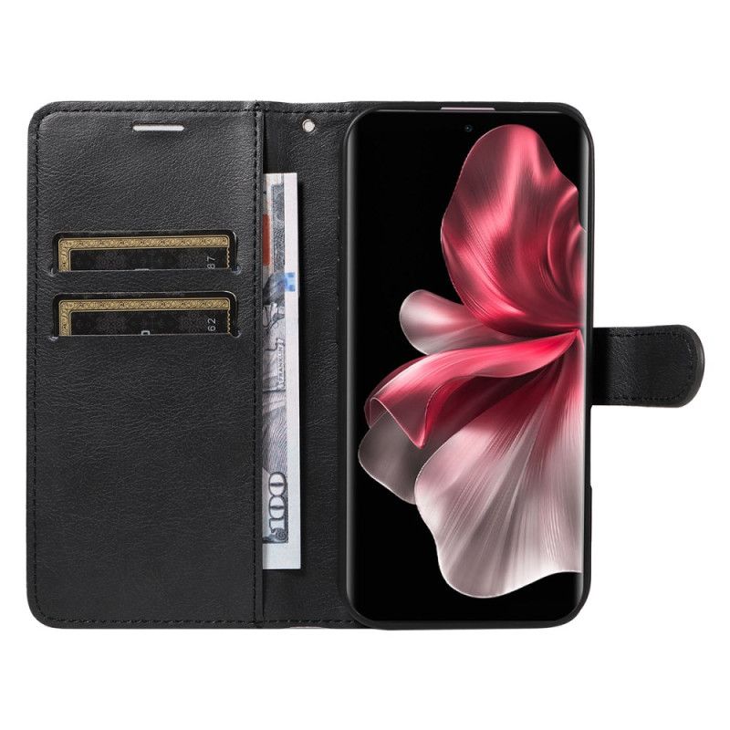 Lederhüllen Vivo V40 Lite 5g Glattlederoptik